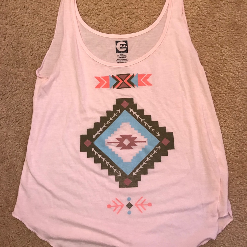 Pink tank top